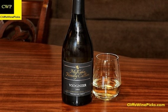 2016 McKahn Family Cellars Viognier Russian River Valley