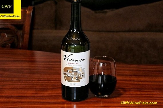 2011 Vivanco Rioja Reserva