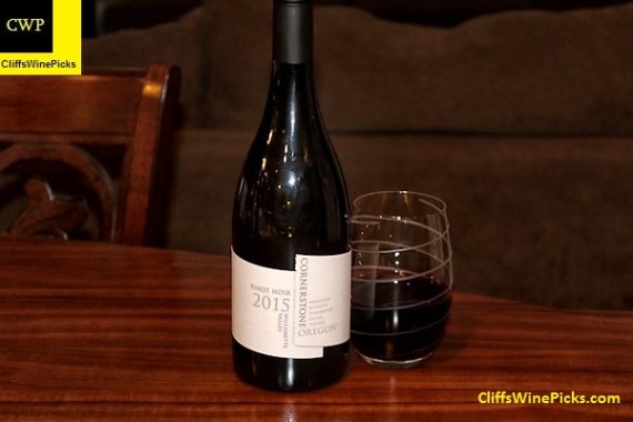 2015 Cornerstone Cellars Pinot Noir