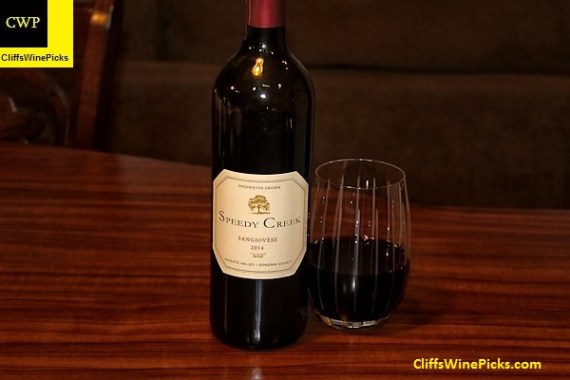 2014 Speedy Creek Sangiovese